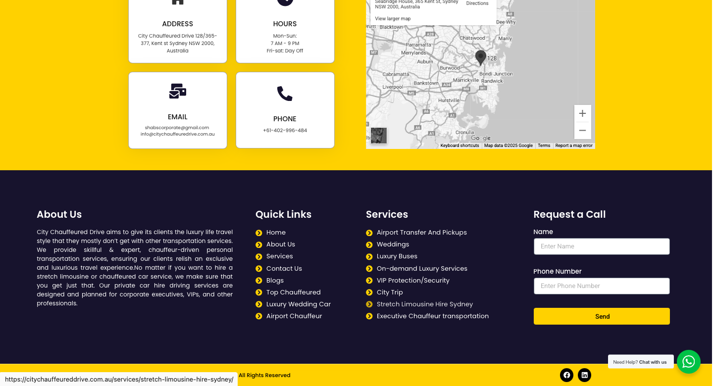 Luxury Chauffeur Service Destination