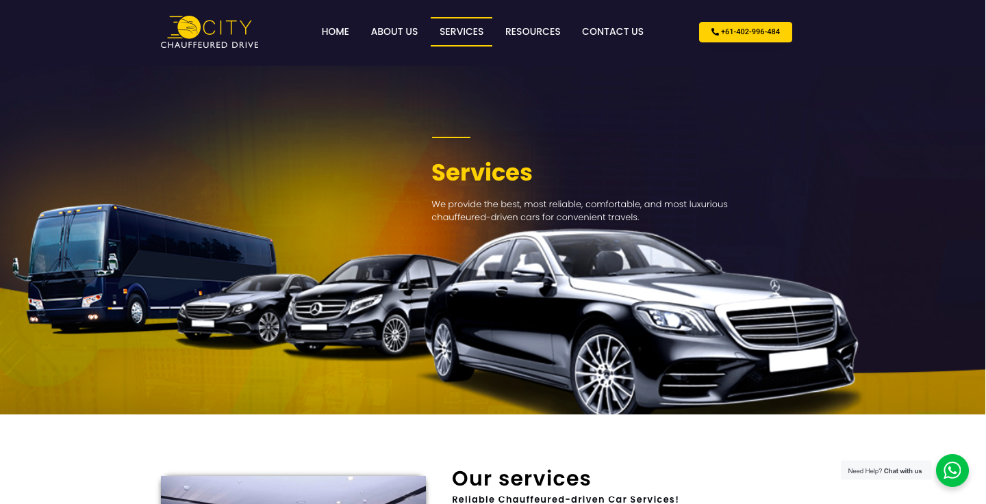 Luxury Chauffeur Service Destination