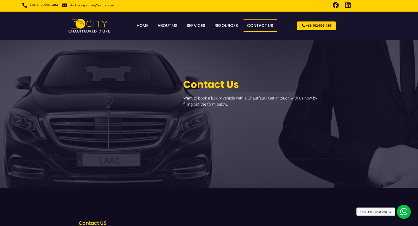 Luxury Chauffeur Service Destination