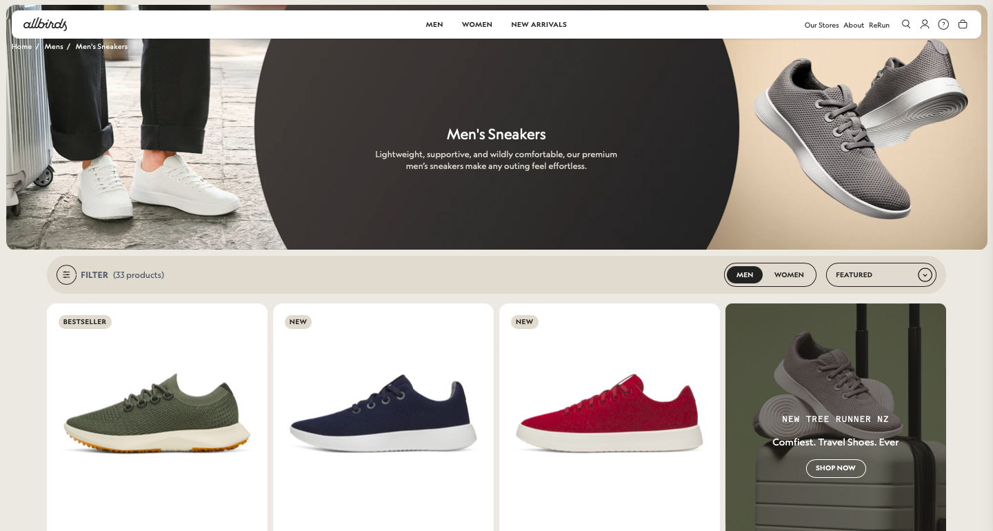 Shopify eCommerce Store for Footwear Brand