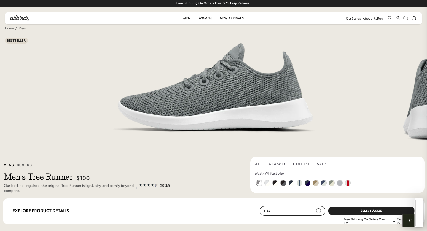 Shopify eCommerce Store for Footwear Brand