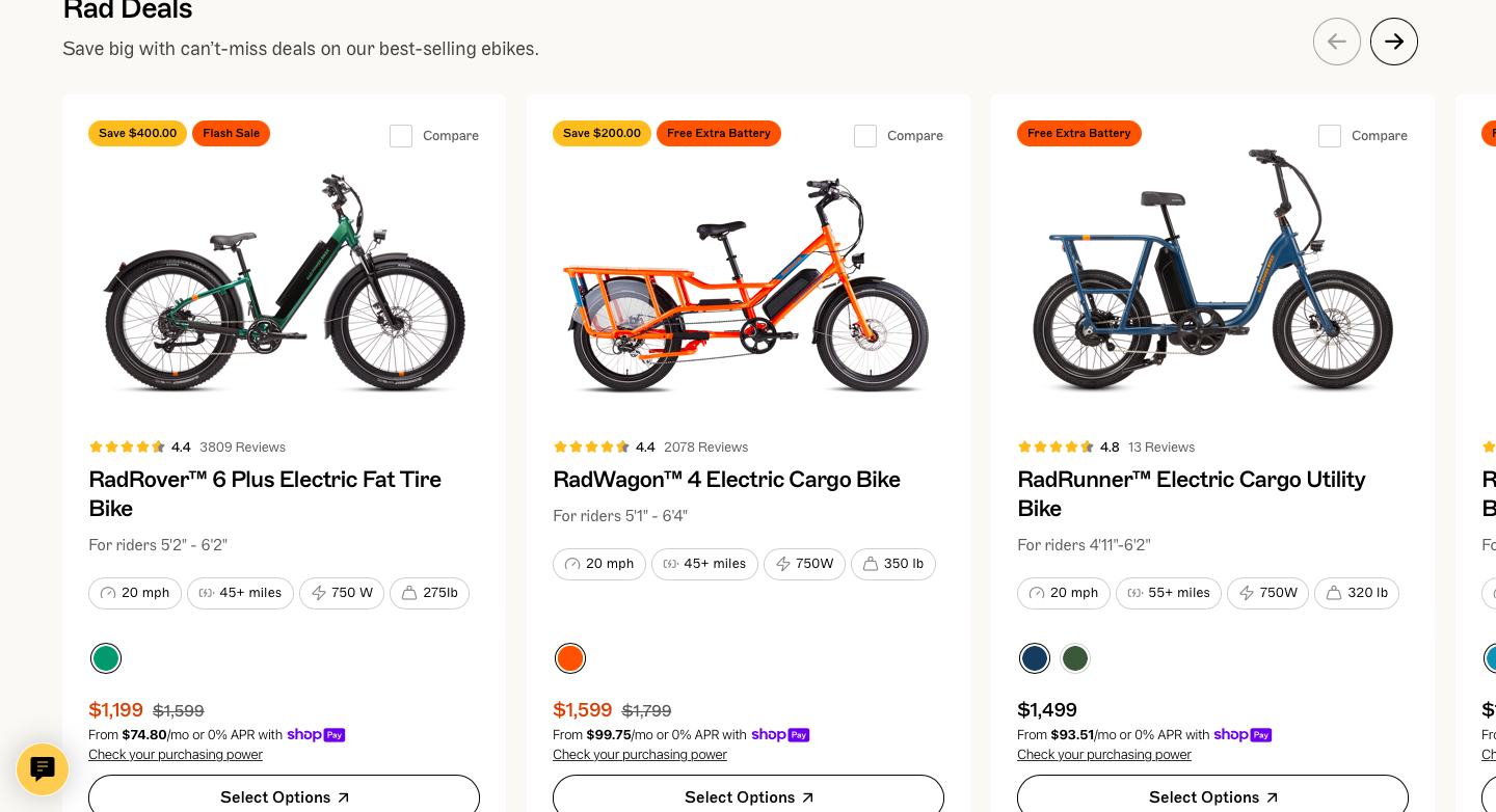 Ecommerce Store for Bikes & Accessories