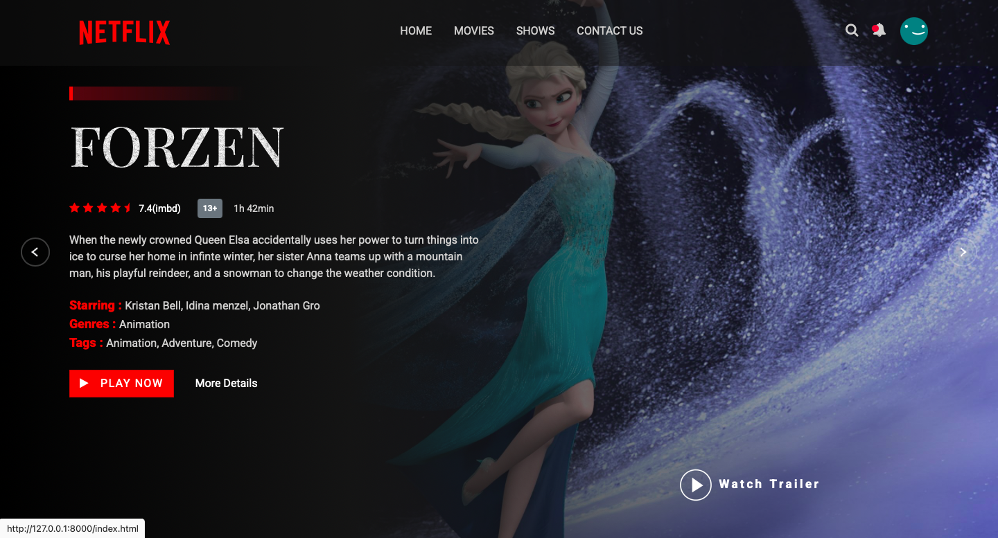 Netflix Clone with AI Recommendation System